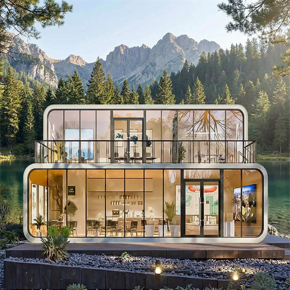 Direkte stablebar lydtett og ventilert Apple Capsule Pod