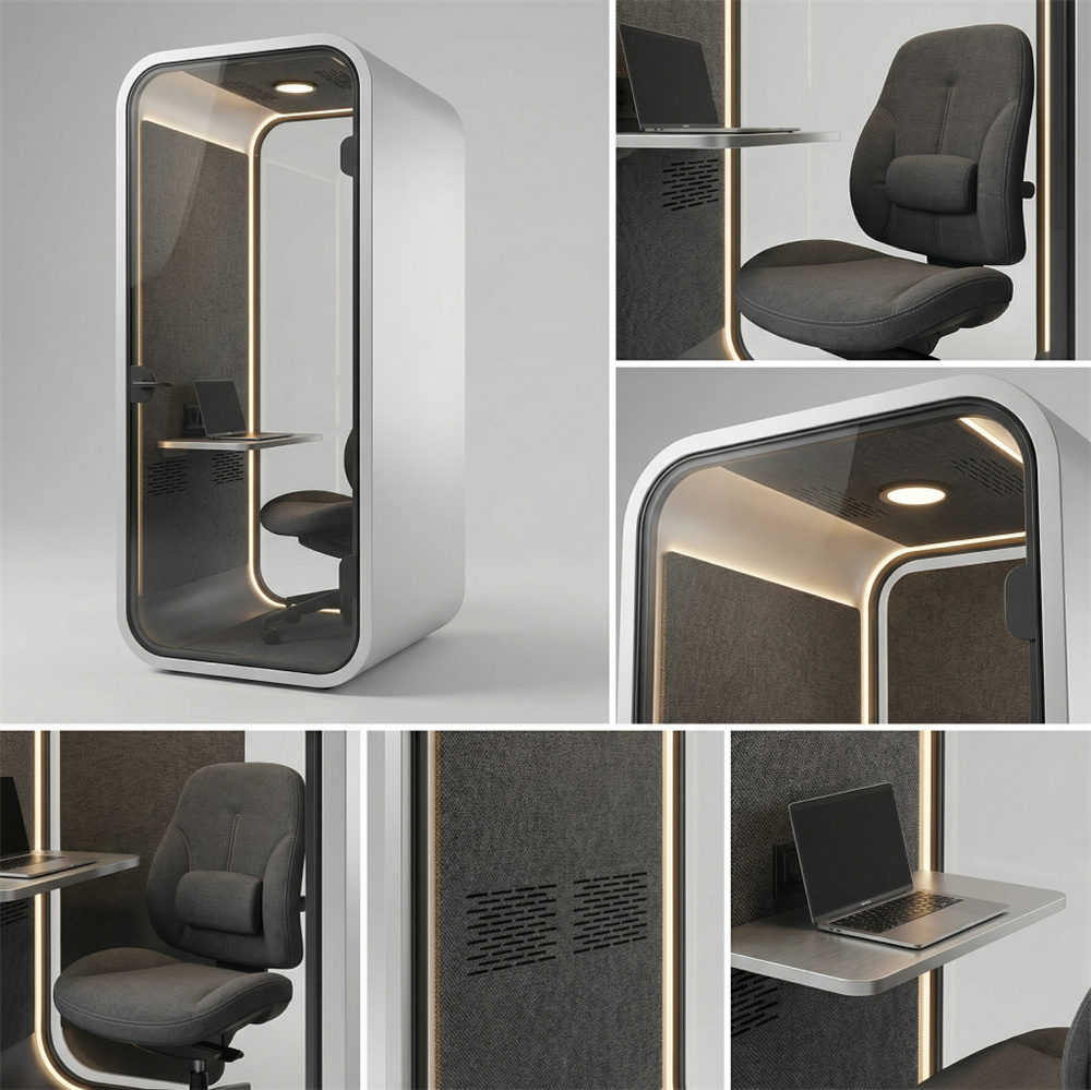 Mobil lydisolert Mini Space Capsule Residence